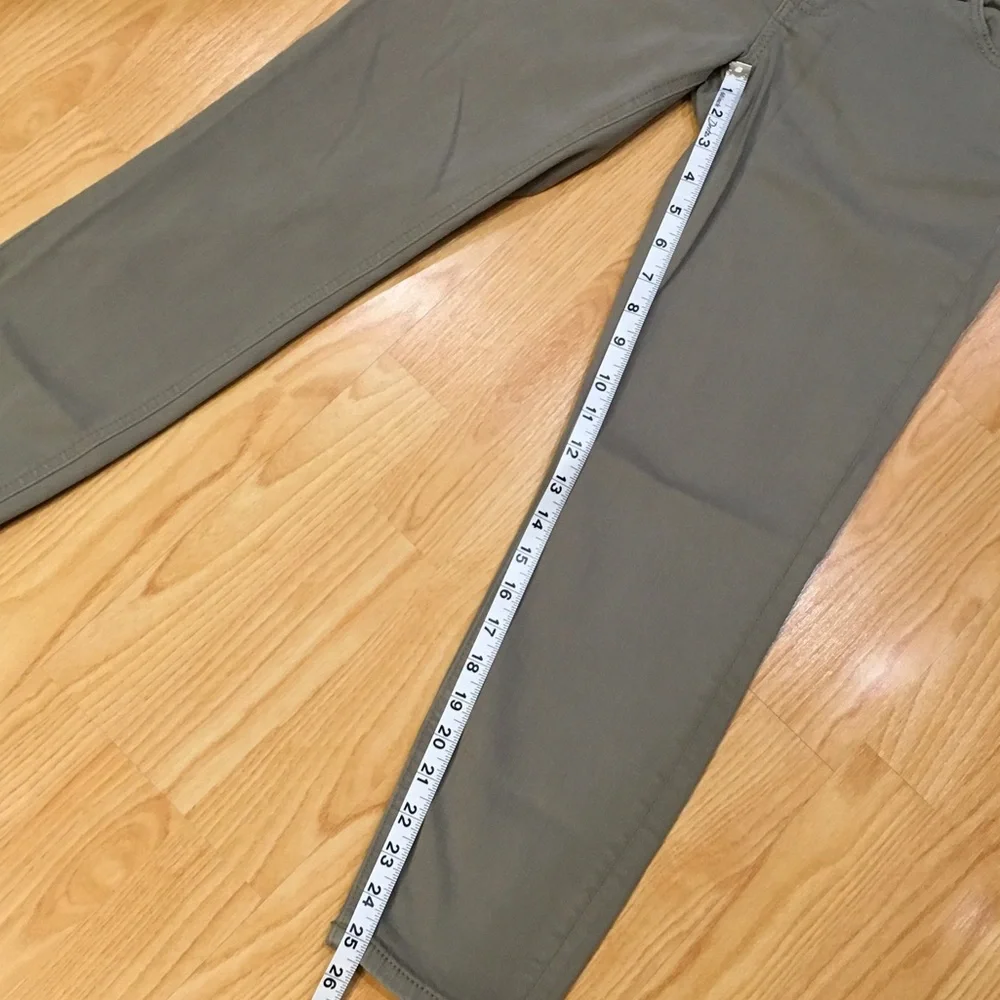 Miss Me Olive Ankle & Cropped Jeans - Picture 2 of 9